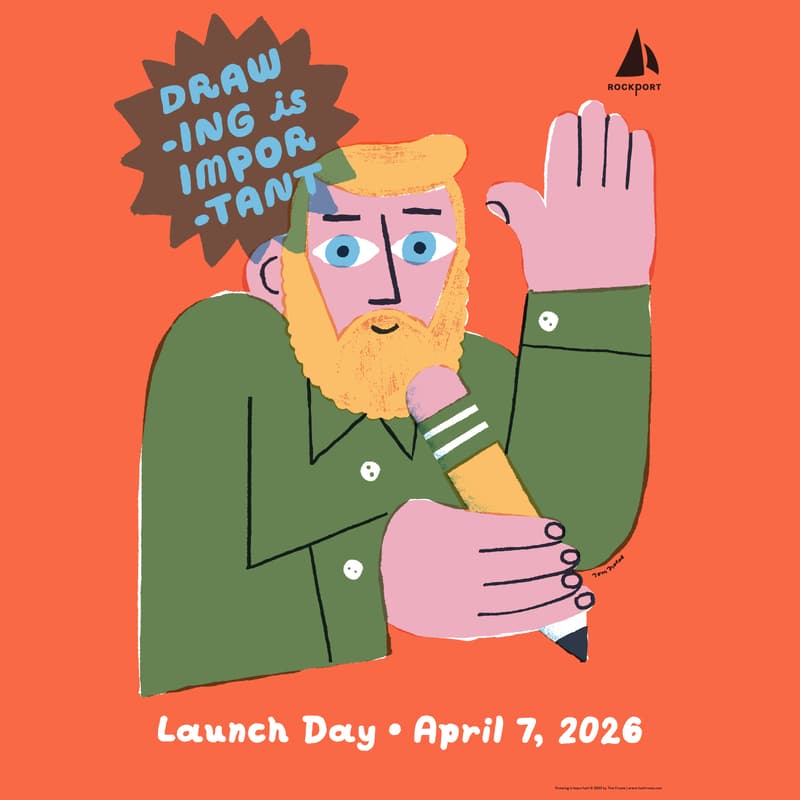 Cover Image for Drawing Is Important — Online Book Launch + Draw With Me