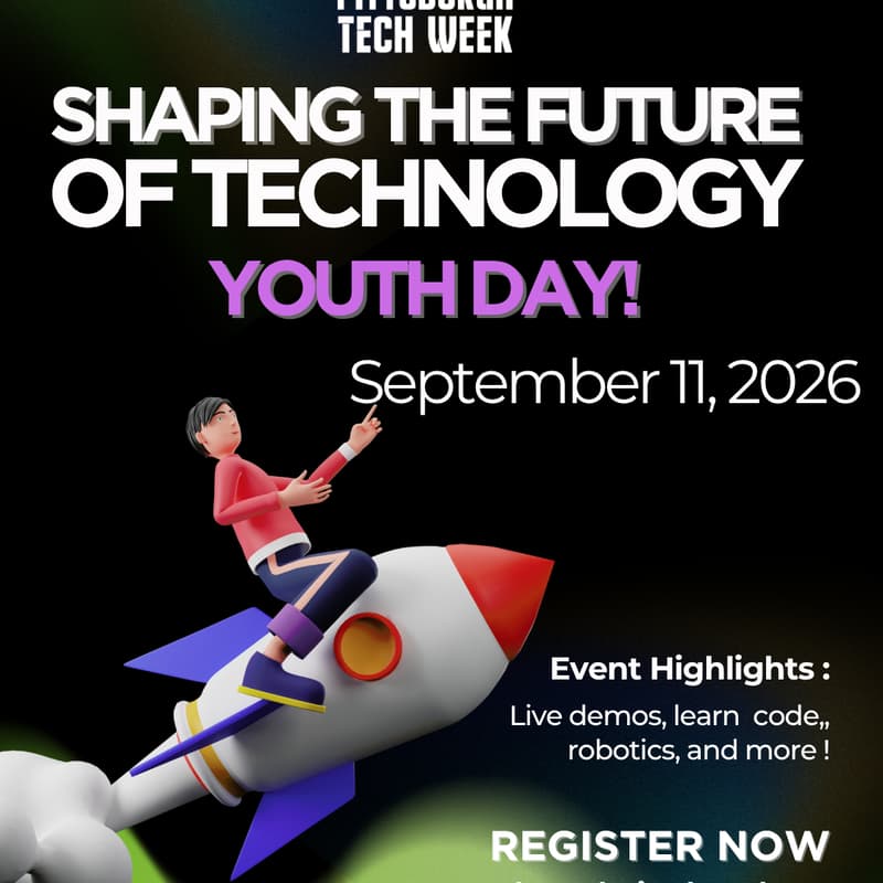 Cover Image for EXPLORE Pittsburgh Tech Week - Youth Day!
