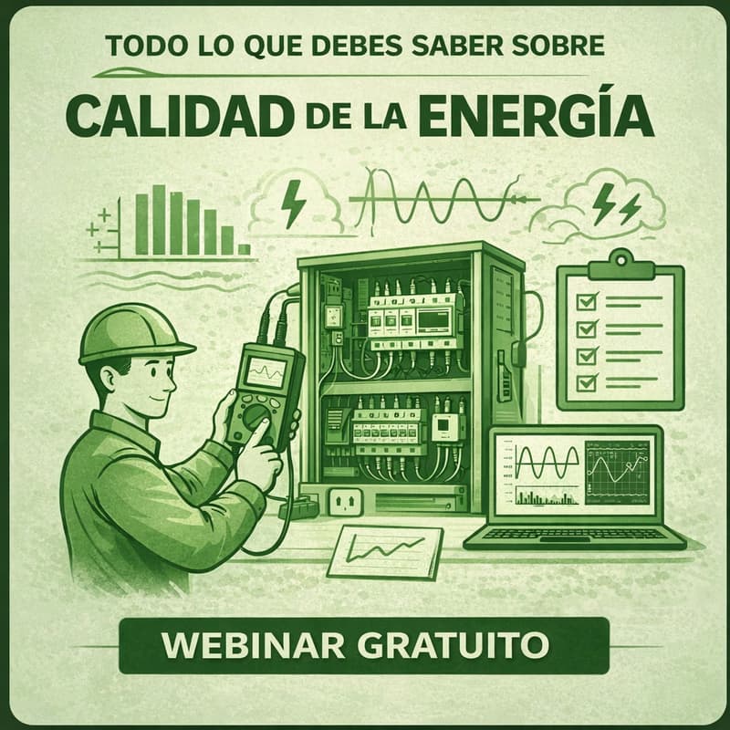 Cover Image for WEBINAR GRATUITO || CALIDAD DE LA ENERGÍA