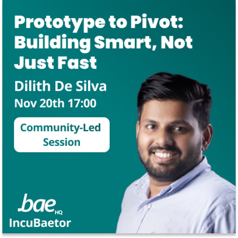 Cover Image for Prototype to Pivot: Building Smart, Not Just Fast