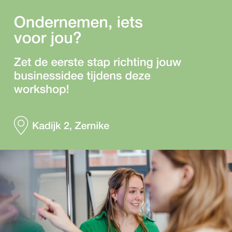 Cover Image for Ondernemen, iets voor jou?