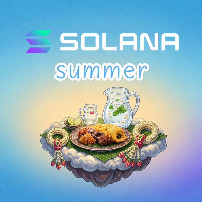Cover Image for Solana Summer: Khao-Chae Songkran Edition