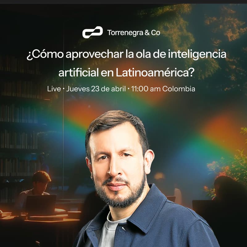 Cover Image for Preguntas y respuestas sobre inteligencia artificial aplicada en empresas con Alexander Torrenegra, inversor en Shark Tank