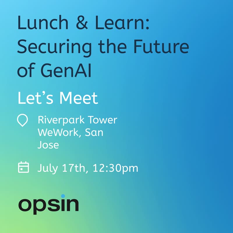 Cover Image for Lunch & Learn: Securing the Future of GenAI