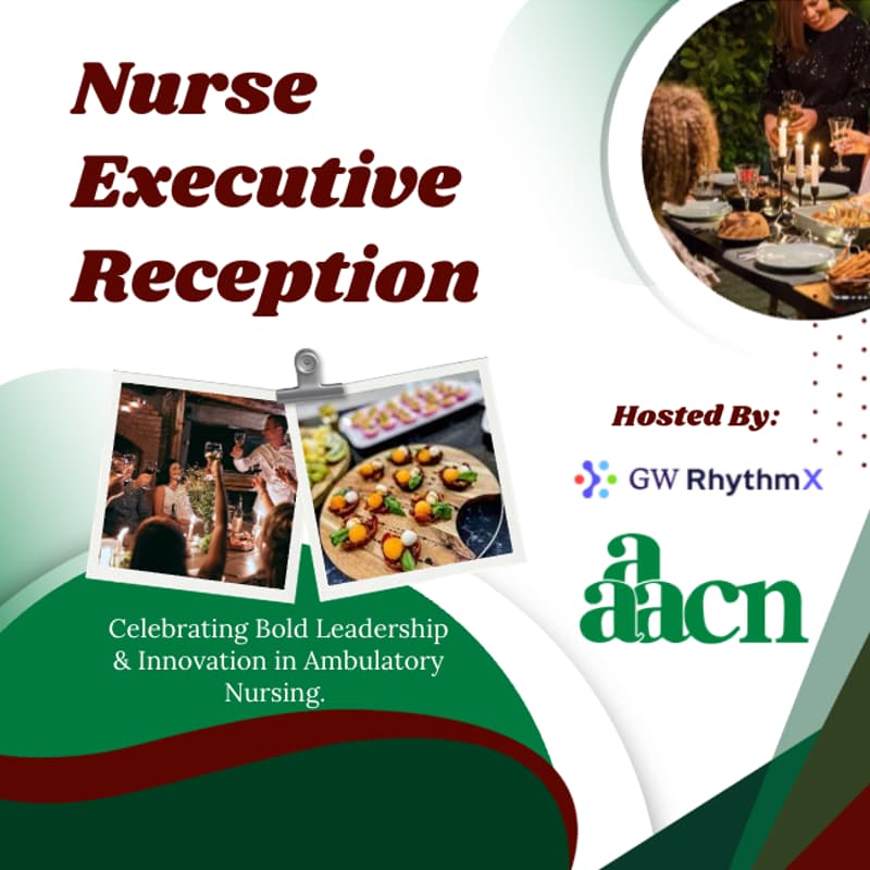 Cover Image for GW RhythmX Nurse Executive Reception at AAACN