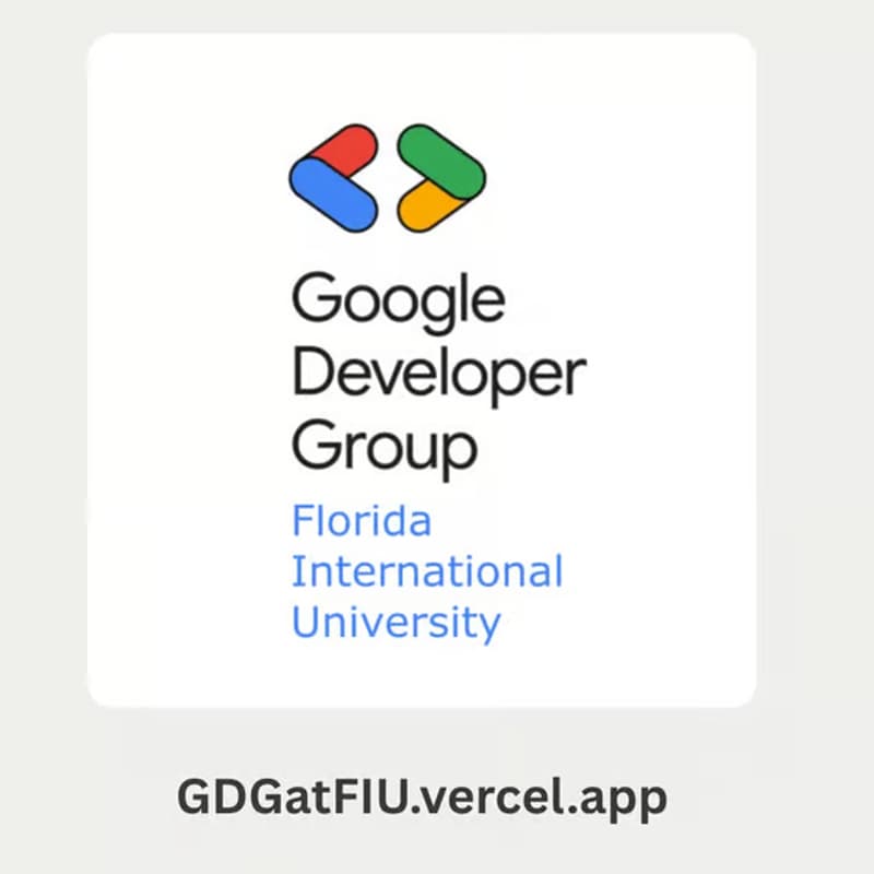 Cover Image for GDG at FIU — General Body Meeting (GBM) @ 12:00 PM EST - PC 431 Room