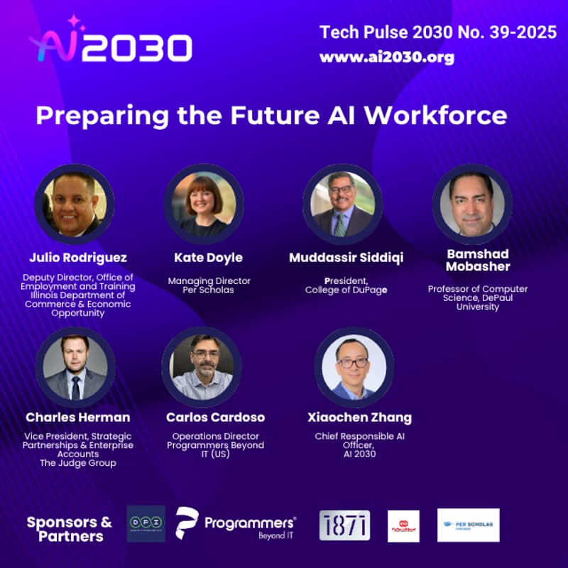 Cover Image for No. 39 Tech Pulse 2030 – Preparing the Future AI Workforce