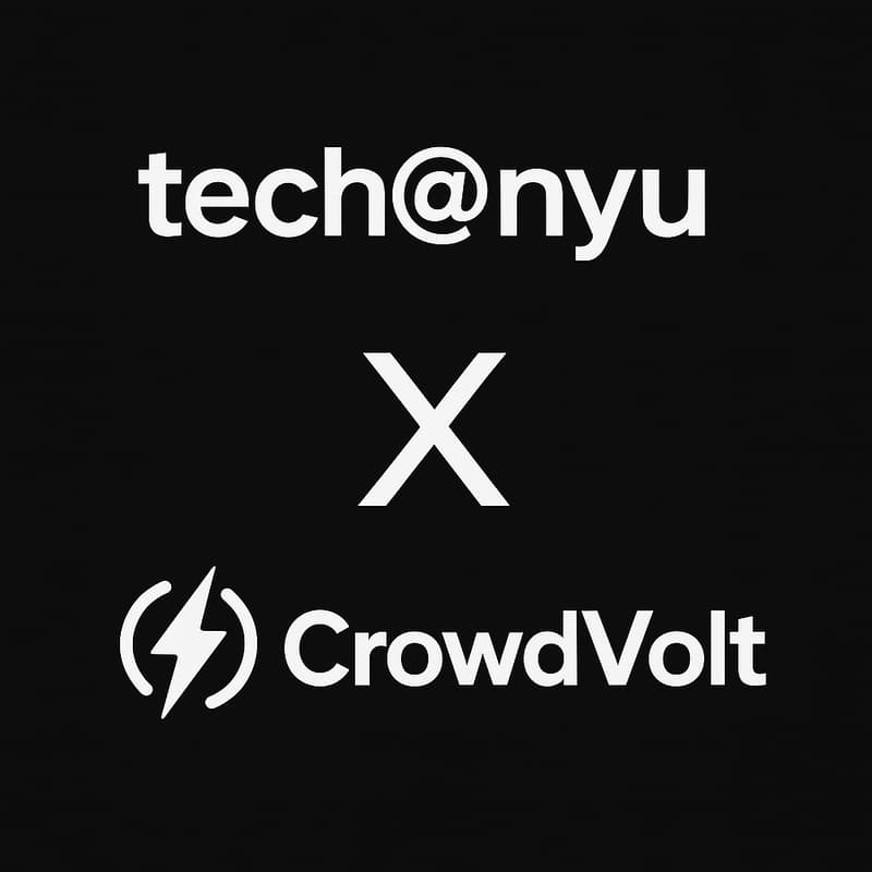 Cover Image for CrowdVolt (YC W24) x Tech@NYU Recruiting Event