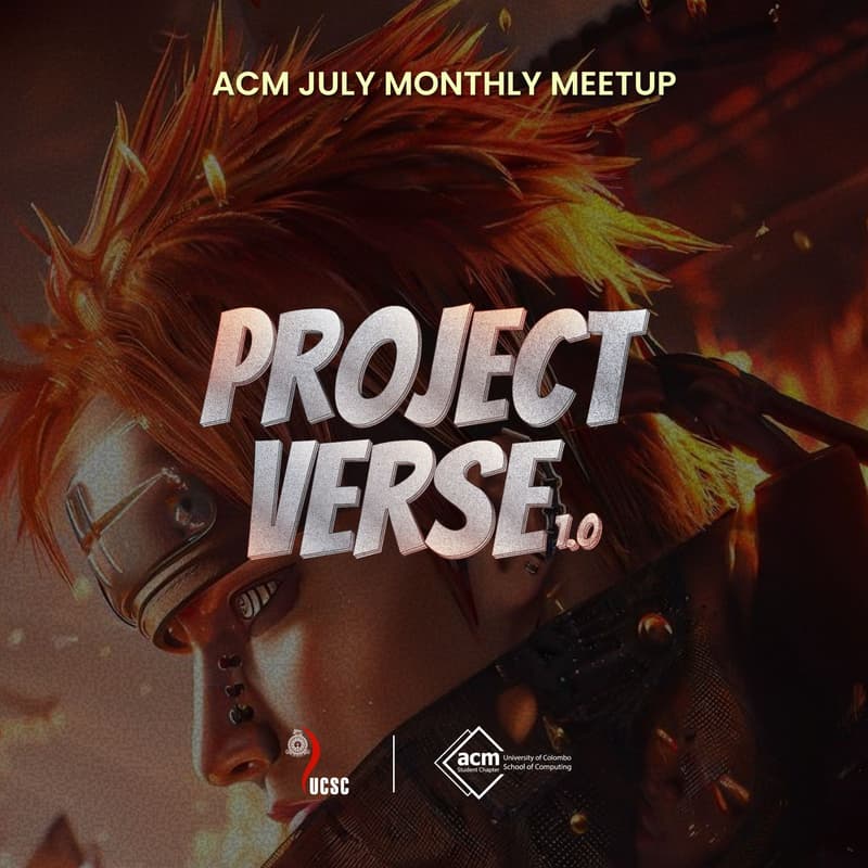 Cover Image for ACM July Monthly Meetup - ProjectVerse 1.0