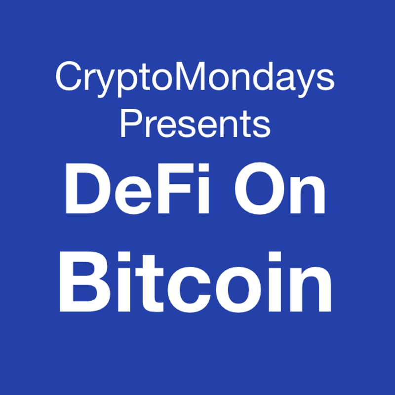 Cover Image for Webinar: DeFI On Bitcoin (BitFI)