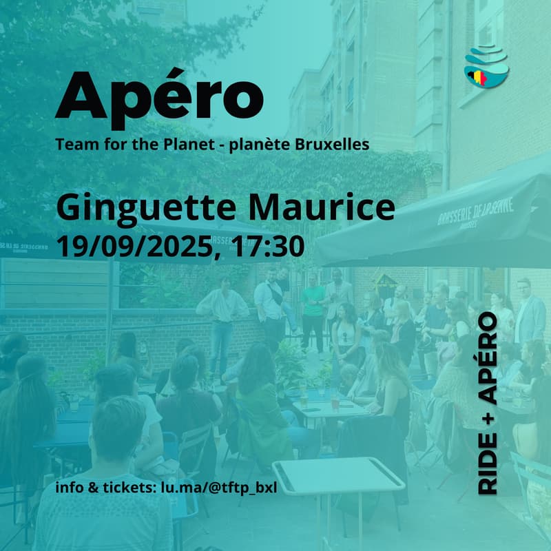 Cover Image for Ride 🚴 + apéro 🍻 (Planète Bruxelles)