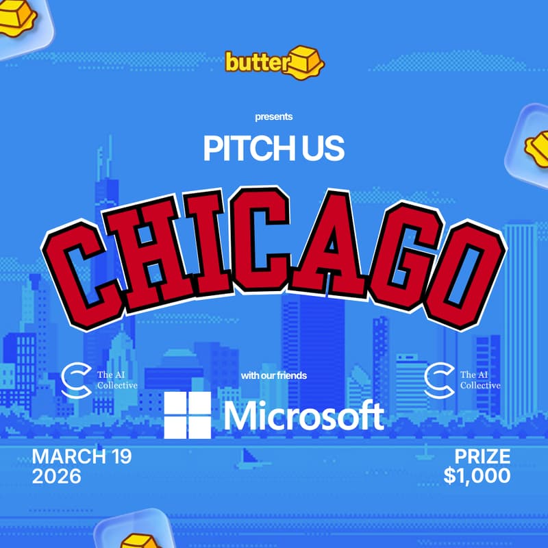 Cover Image for Pitch Butter @ Microsoft Chicago (w/ The AI Collective)