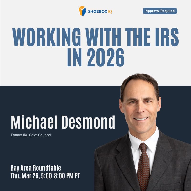 Cover Image for Working with the IRS in 2026: Michael Desmond
