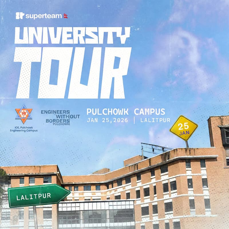 Cover Image for Superteam Nepal University Tour: Pulchowk Campus