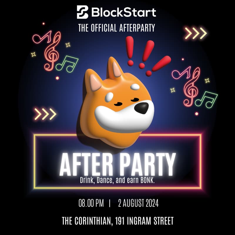 Cover Image for BlockStart Official Afterparty (presented by BONK)