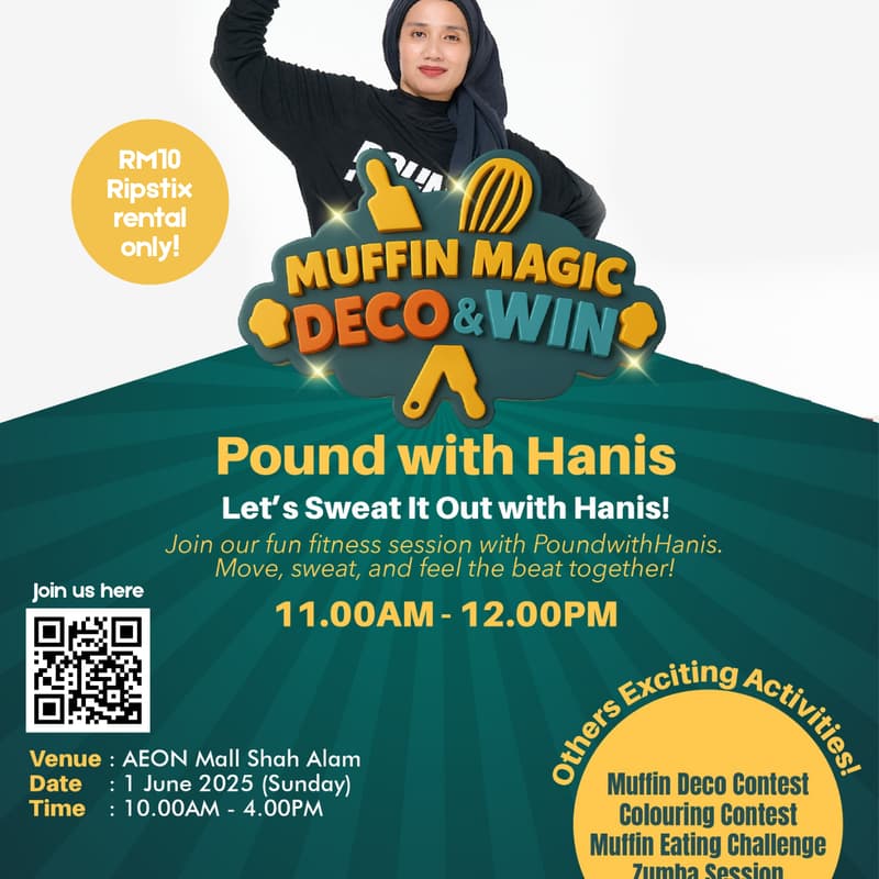 Cover Image for Pound Fitness : Aeon Mall Shah Alam