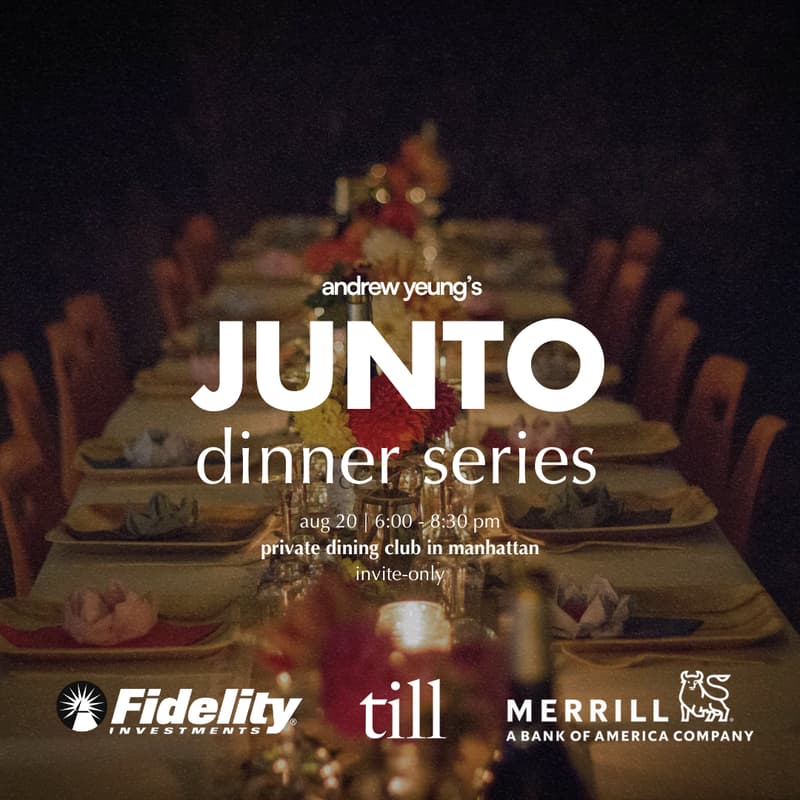 Cover Image for Junto Founder Dinner (Hosted by Andrew & Friends)