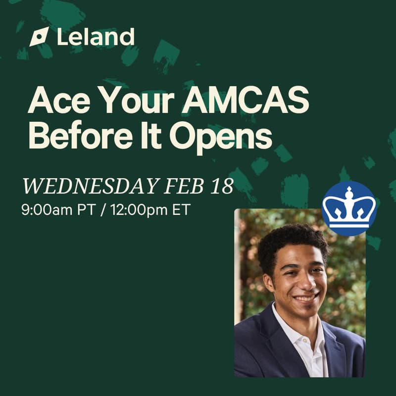 Cover Image for Ace Your AMCAS Before It Opens