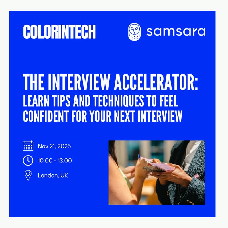 Cover Image for The Interview Accelerator: Learn tips and techniques to feel confident for your next interview