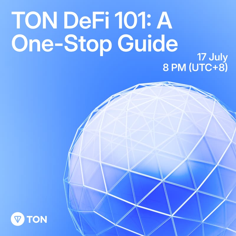 Cover Image for TON DeFi 101: A One-Stop Guide