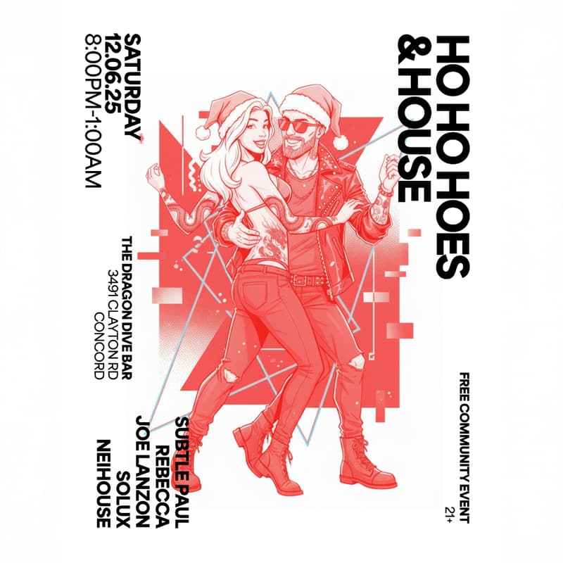 Cover Image for HO HO HOES & HOUSE