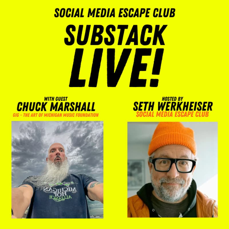 Cover Image for Substack Live with Chuck Marshall