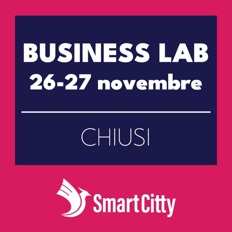 Cover Image for Business Lab 26-27 novembre - Smart Citty