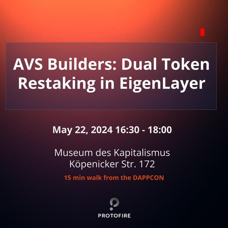 Cover Image for AVS Builders: Dual Token  Restaking in EigenLayer