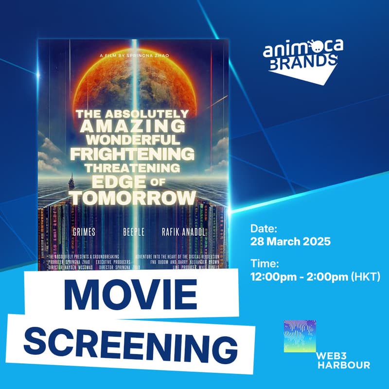 Cover Image for Exclusive Screening: Absolutely Amazing Film - A Cinematic Journey into the World of Web3