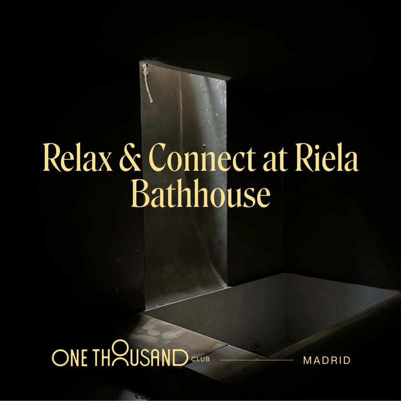 Cover Image for Relax & Connect at Riela Bathhouse