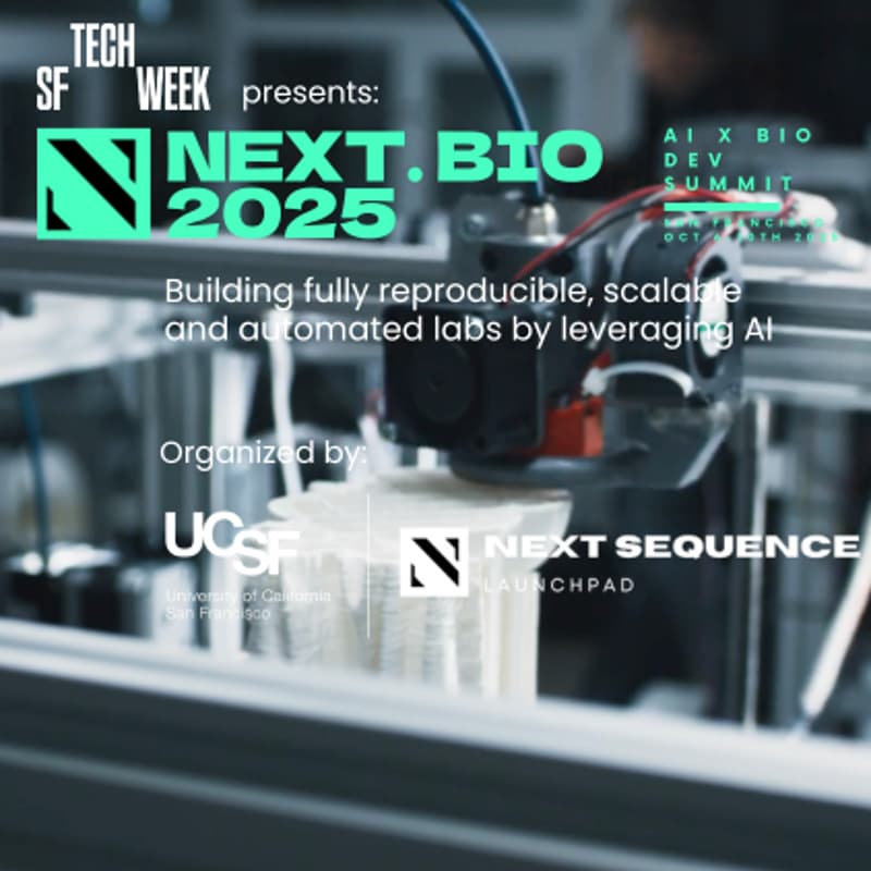Cover Image for NEXT.BIO 2025 - Building fully reproducible, scalable and automated labs by leveraging AI