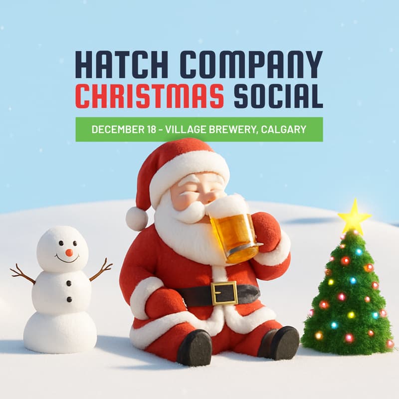 Cover Image for HATCH Company Christmas Social - Calgary