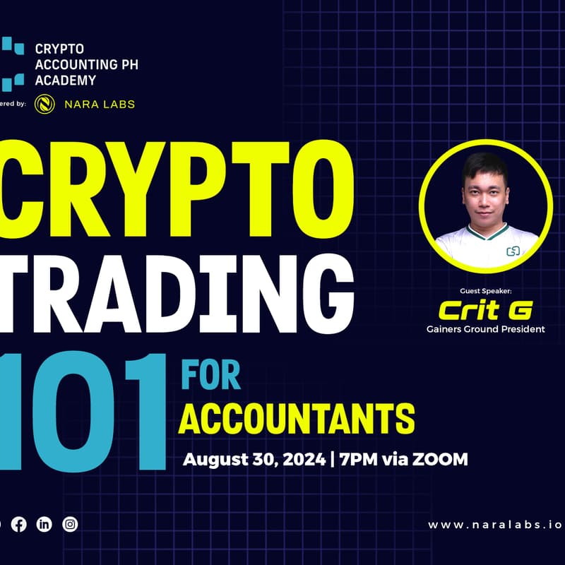Cover Image for Crypto Trading 101 for Accountants by Crypto Accounting PH and Gainers Ground