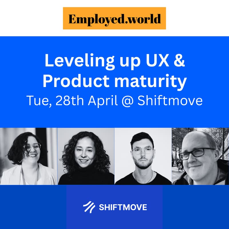 Cover Image for Leveling up UX & product maturity by Shiftmove
