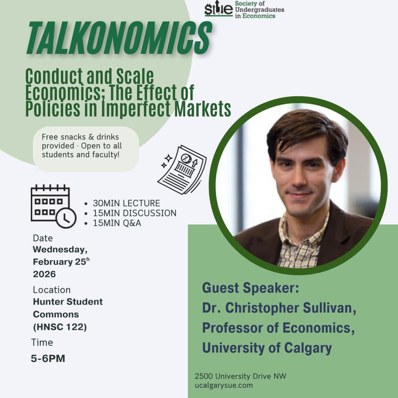 Cover Image for Talkonomics #6: Conduct and Scale Economics; The Effects of Policies in Imperfect Markets
