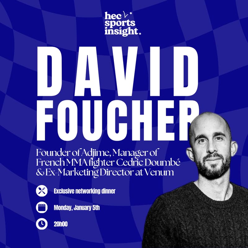 Cover Image for HEC Sports Insights x David Foucher
