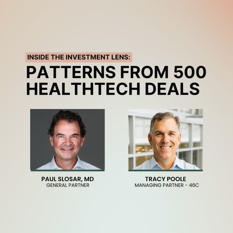 Cover Image for Inside the Investment Lens: Patterns from 500 Healthtech Deals