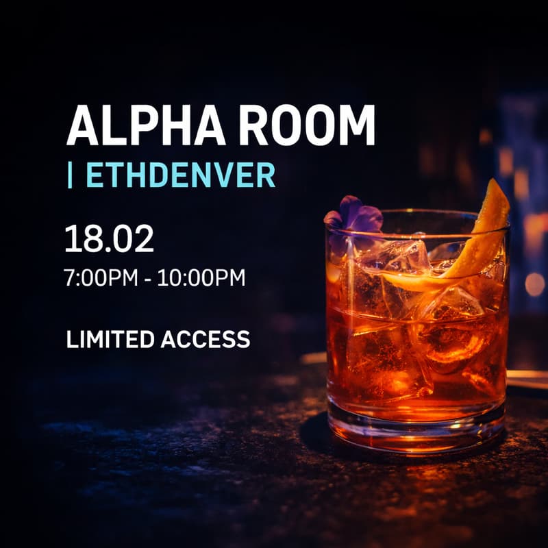 Cover Image for Alpha Room | ETHDenver