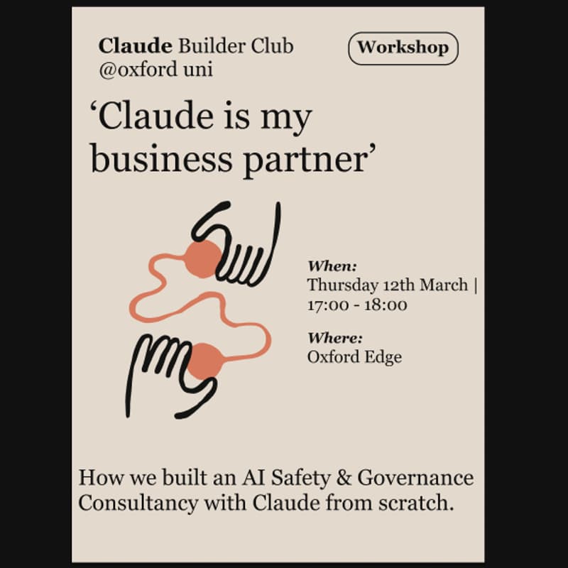 Cover Image for 'Claude is my business partner!'