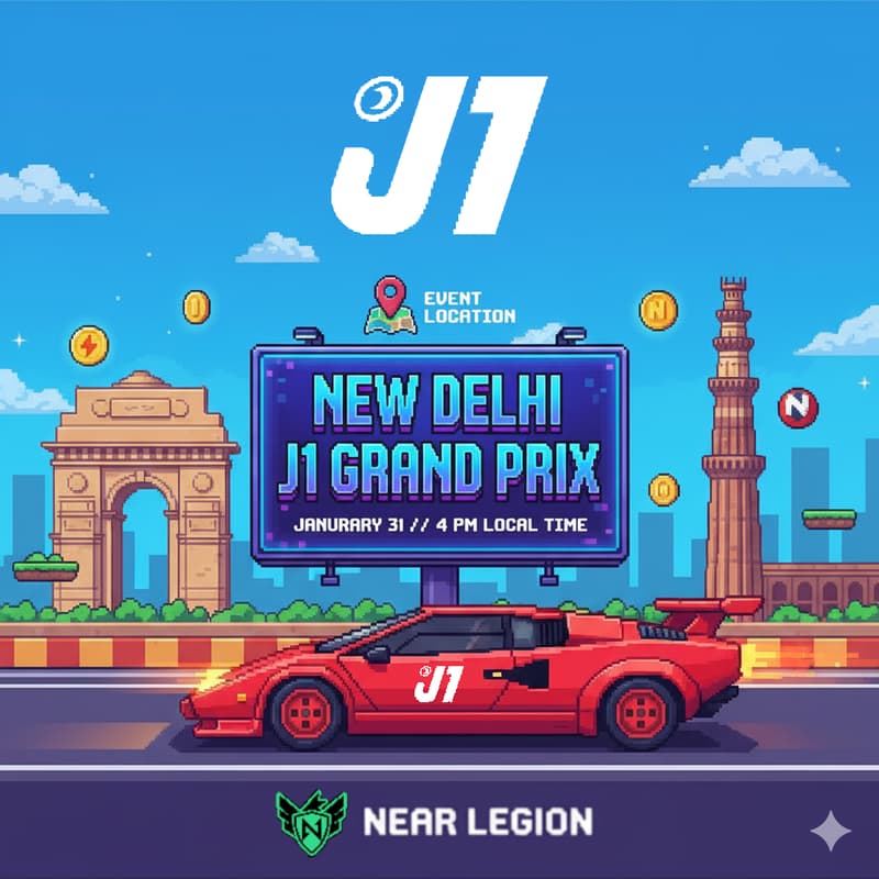 Cover Image for New Delhi J1 Grand Prix hosted by NEAR Legion
