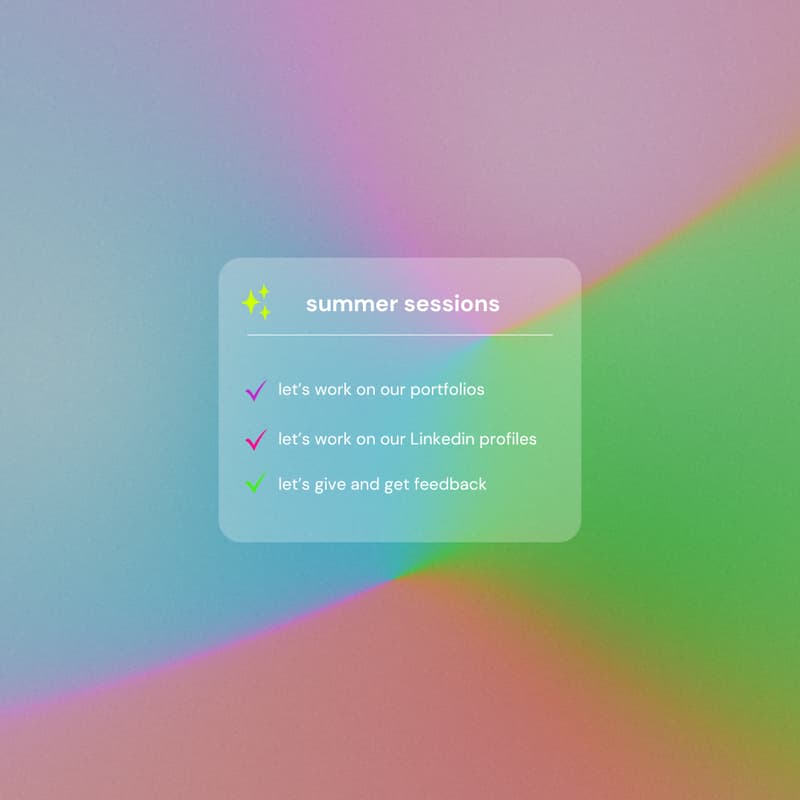 Cover Image for Summer Sessions 🌺 Conversation Design Portfolio Workgroup
