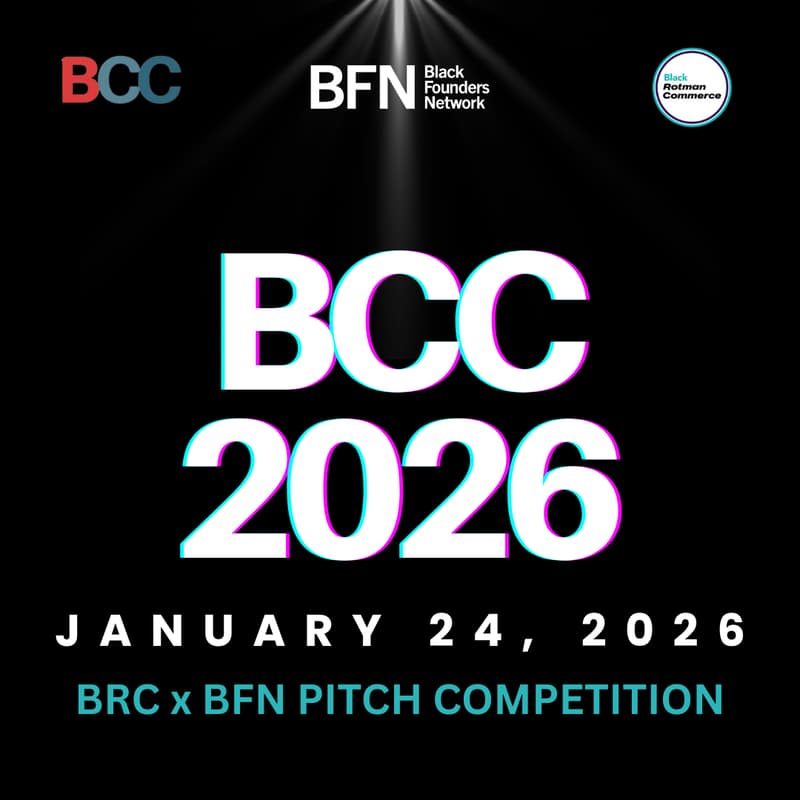 Cover Image for BFN Black Career Conference Pitch Competition 2026