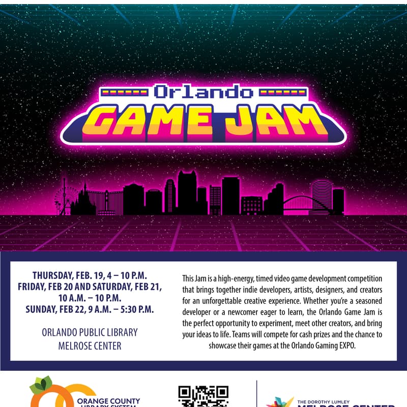 Cover Image for Orlando Game Jam @ Melrose