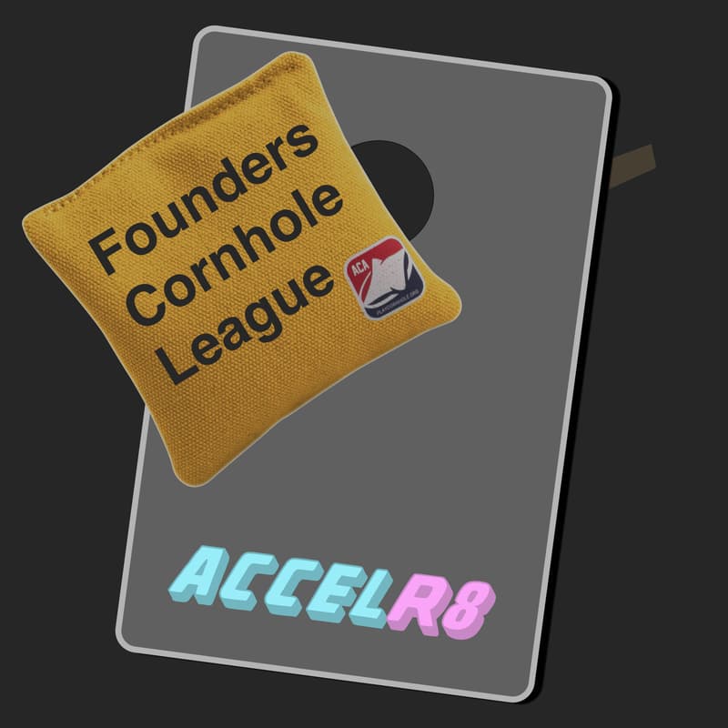 Cover Image for ACCELR8 | Founders Cornhole League