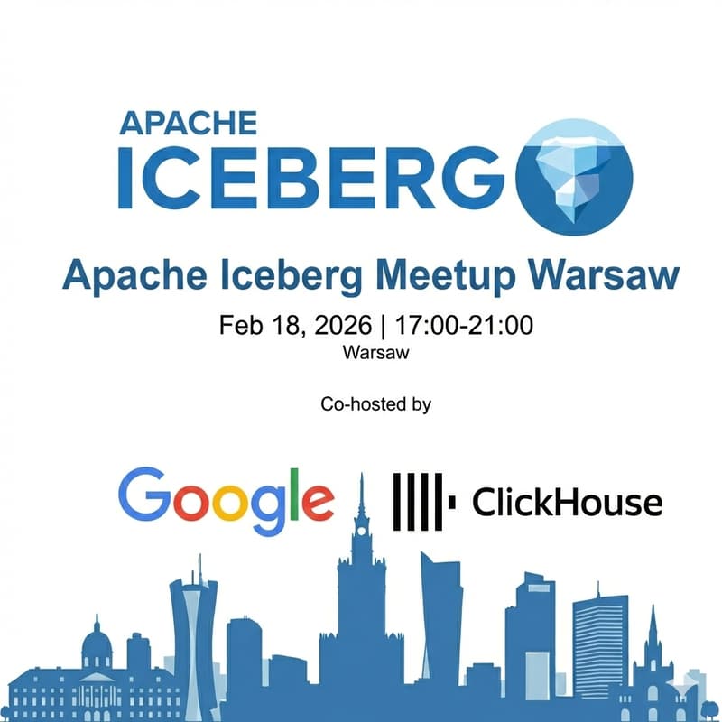 Cover Image for Apache Iceberg™ Europe Community Meetup - Feb 2026 Warsaw