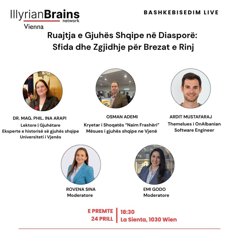 Cover Image for Ruajtja e Gjuhës Shqipe në Diasporë: Sfidat dhe Zgjidhjet për Brezat e Rinj