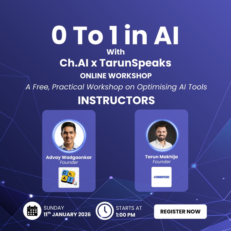 Cover Image for 0 to 1 in AI