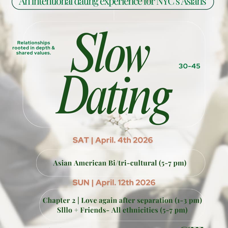 Cover Image for Slow Dating | Slllo + Friends