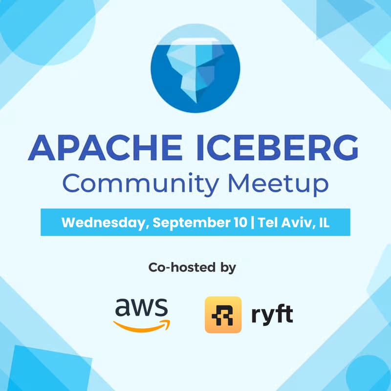 Cover Image for Tel Aviv Apache Iceberg™ Community Meetup