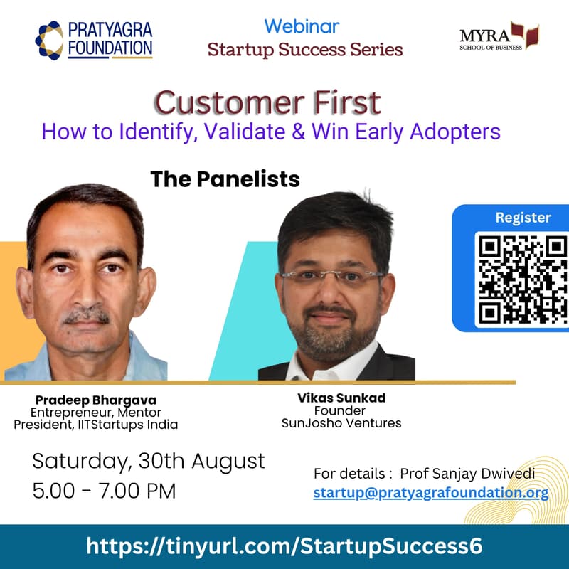 Cover Image for Webinar : Customers First